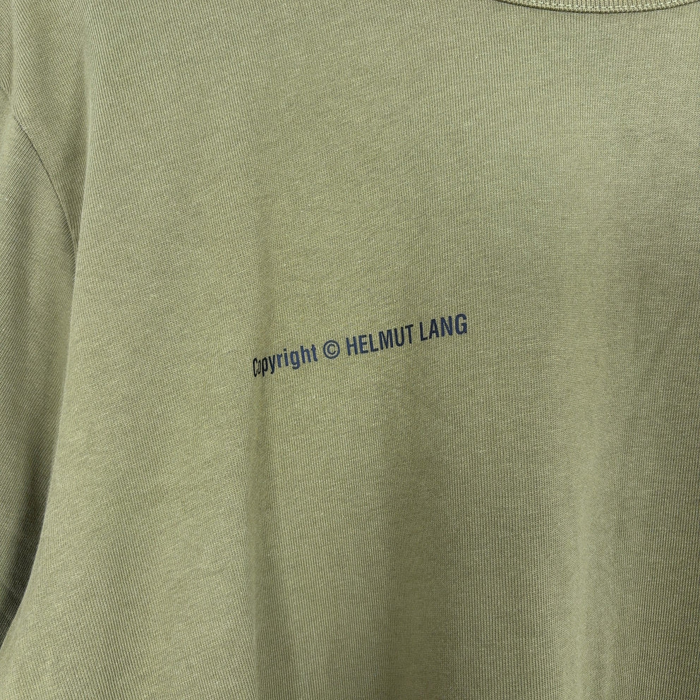 Helmut Lang Copyright Logo Graphic T-Shirt