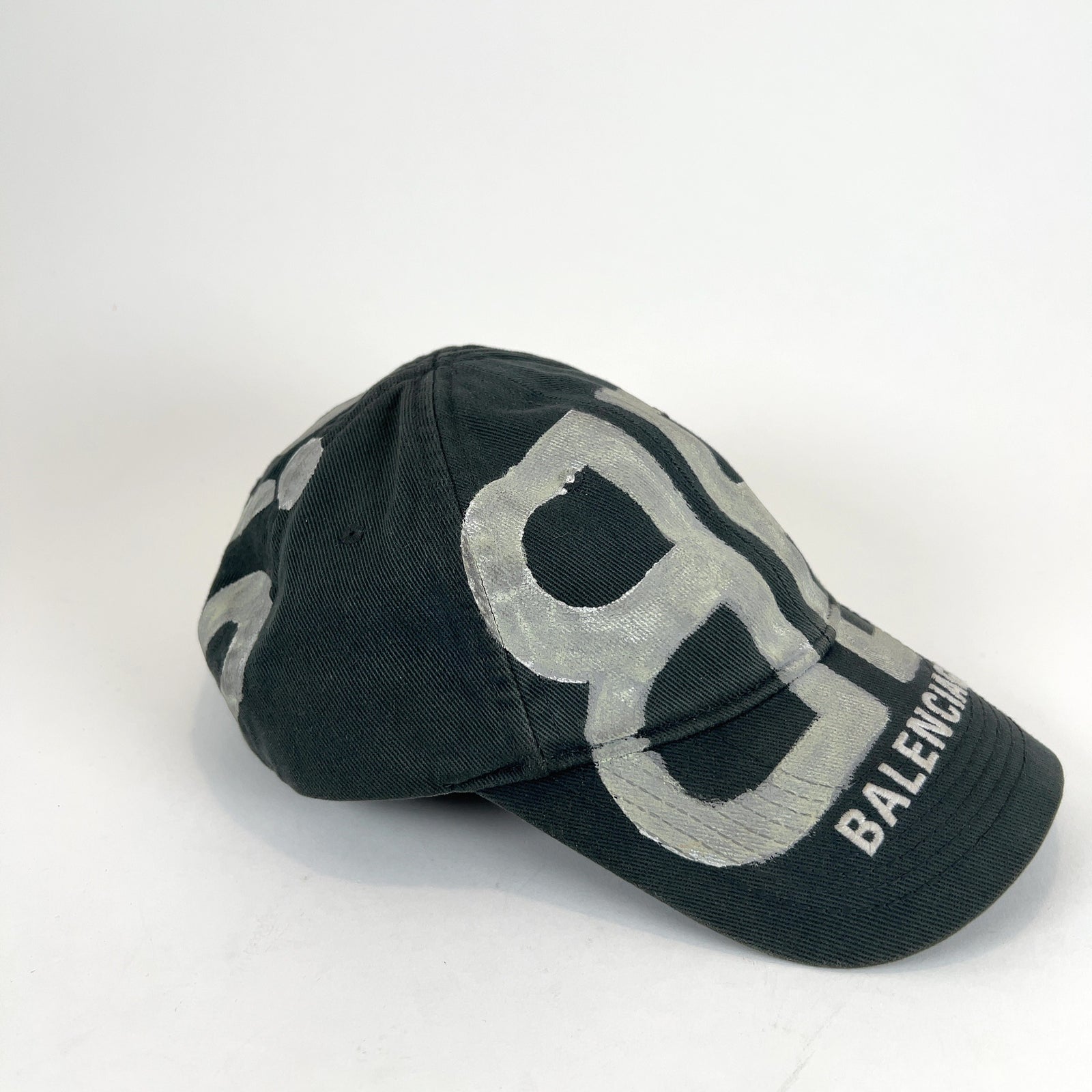 Balenciaga Spray Painted Logo Hat