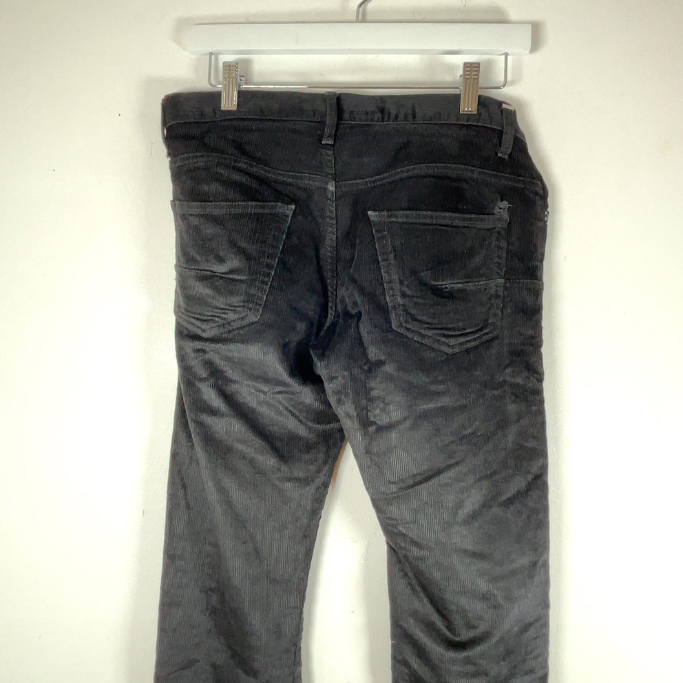 Dior AW07 'Navigate’ Waxed Corduroy Pants