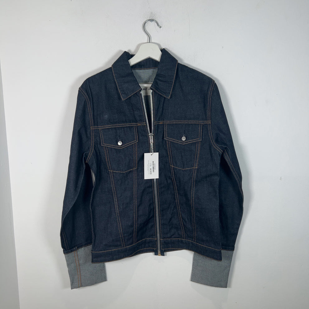 Helmut Lang 2004 Re-Edition Zip Denim Jacket