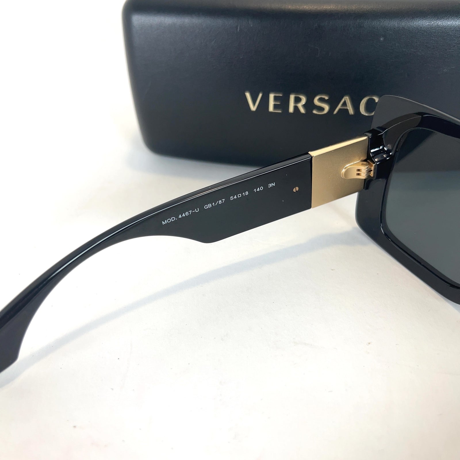 Versace Square Medusa Sunglasses