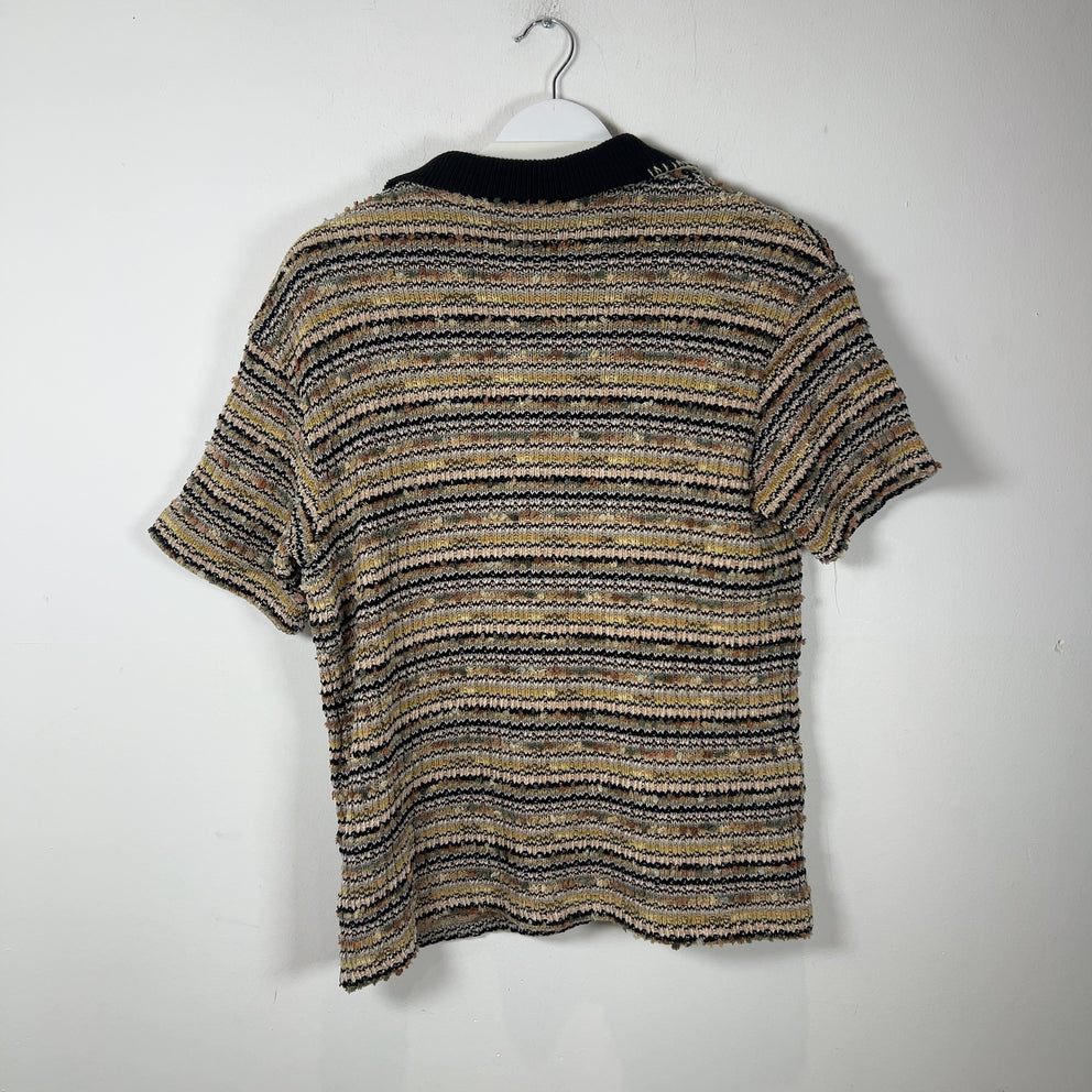 Andersson Bell Crea Bouclé Knit Polo