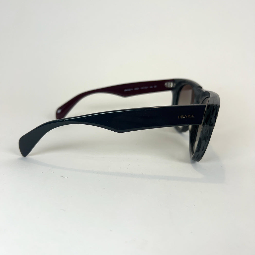 Prada Camoflauge Logo Acetate Sunglasses