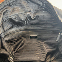 Prada Re-Nylon & Saffiano Leather Duffle Weekend Bag
