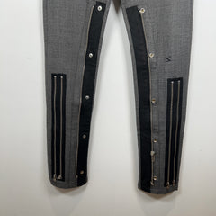 Undercover AW08 Wool Multi-Zipper Pants