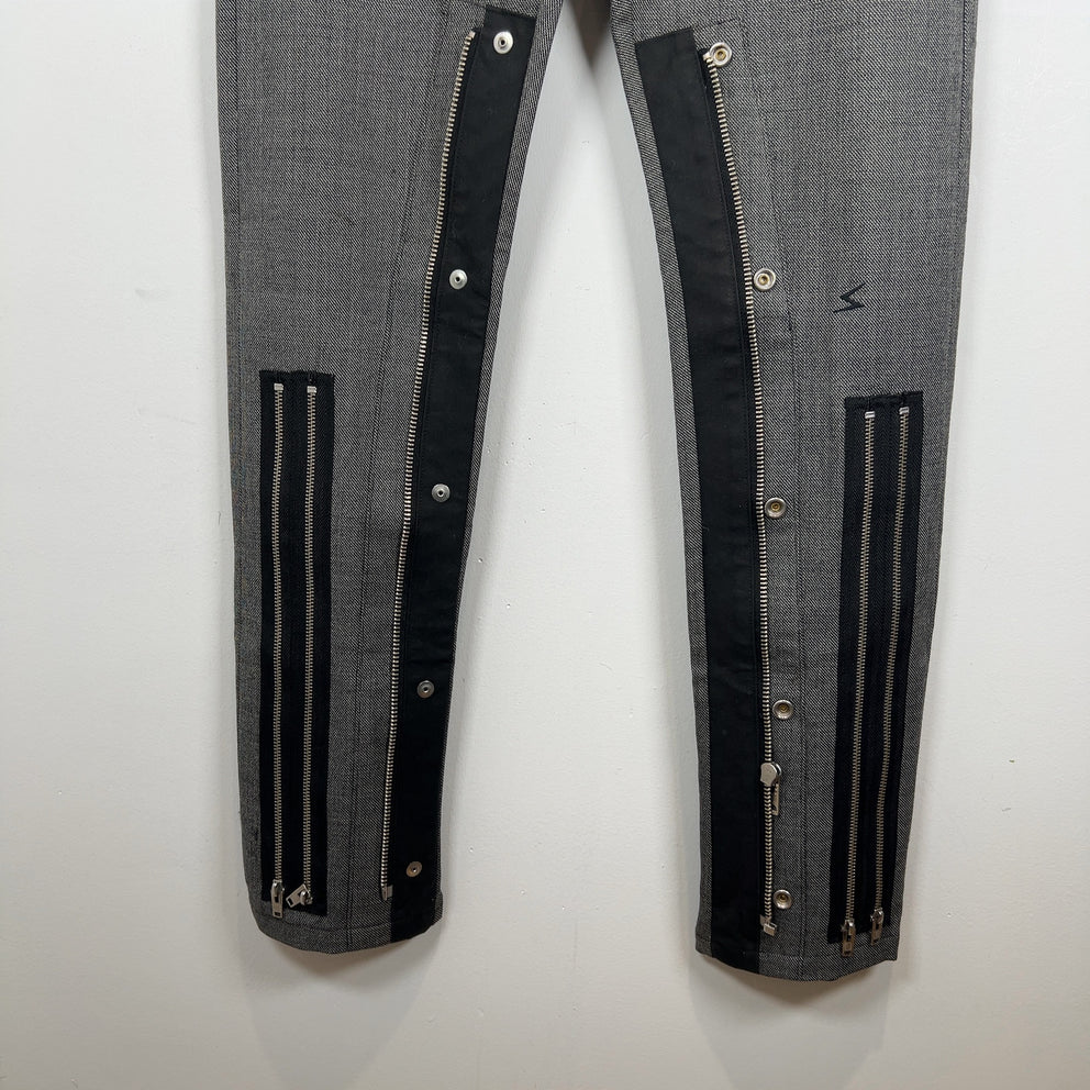Undercover AW08 Wool Multi-Zipper Pants