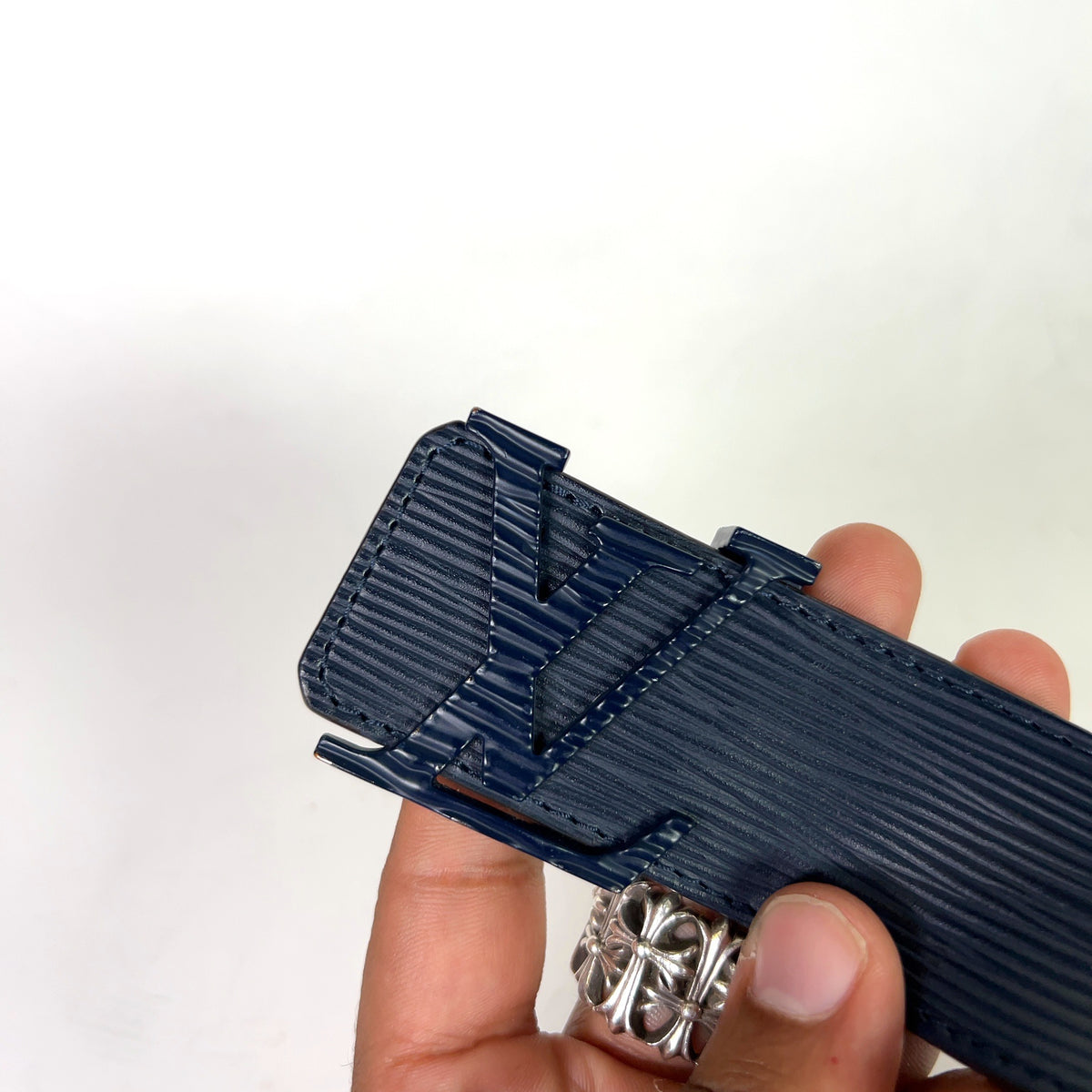 Louis Vuitton Epi Leather LV Initiales Belt
