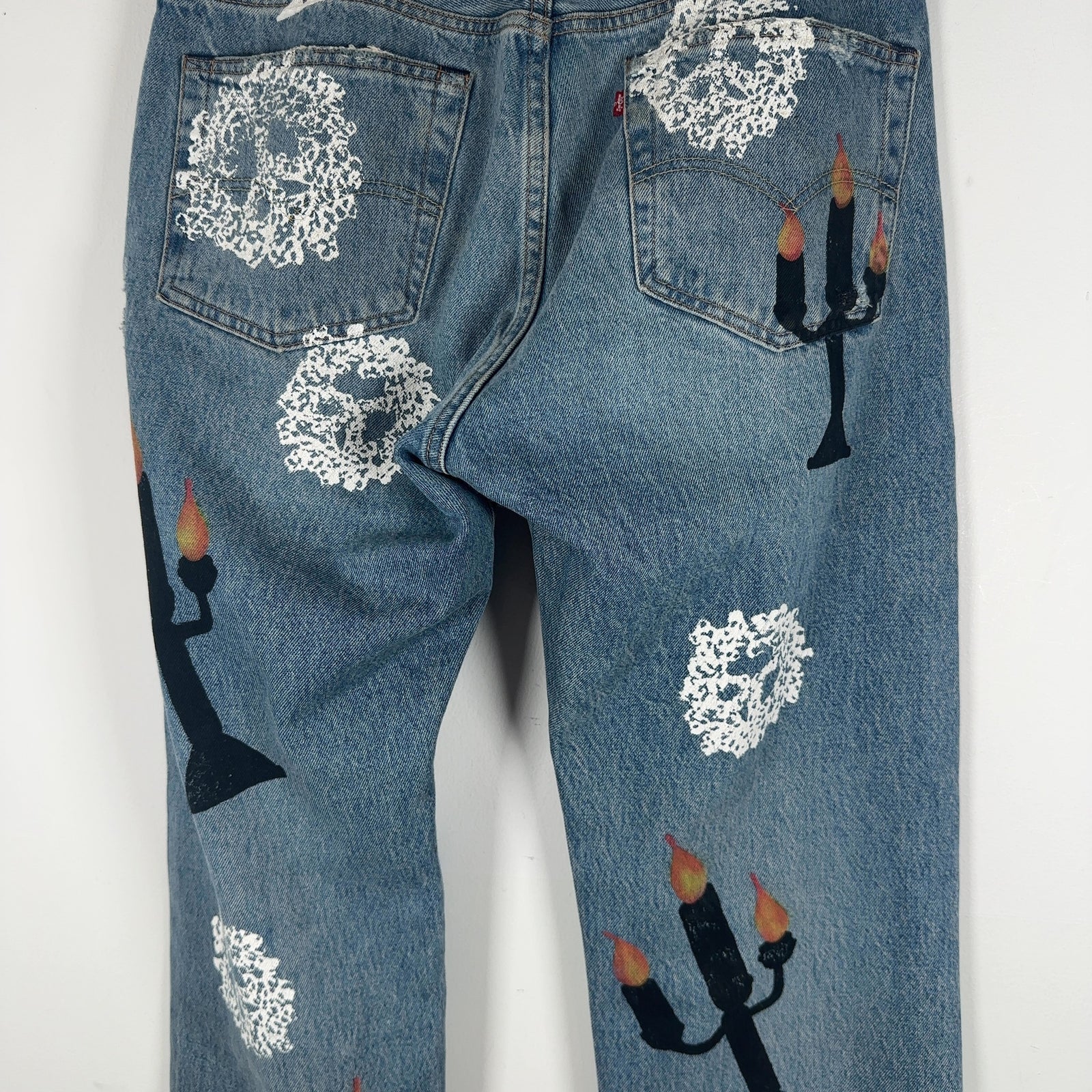 Denim Tears x Virgil Abloh 'Message in a Tear' Levis 501 Jeans