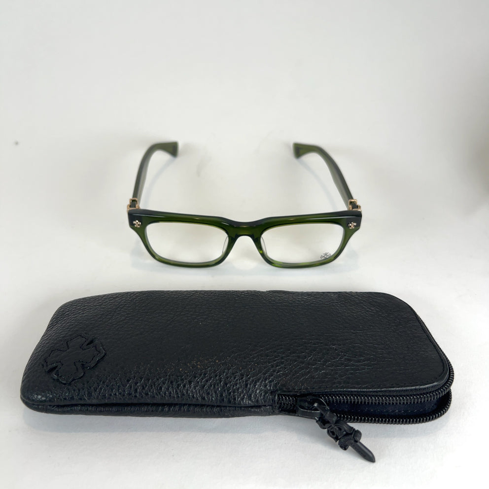 Chrome Hearts 'Gittin Any? - A' 18K Gold Acetate Glasses