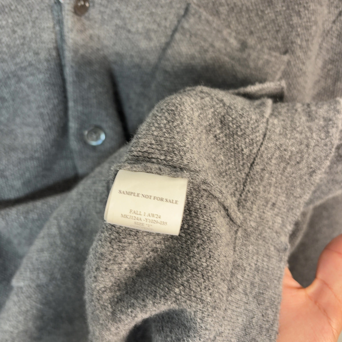 Thom Browne 3-Pocket Button-Up Knitted Cardigan