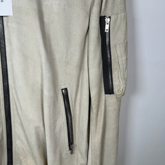 Rick Owens SS25 Hollywood Blistered Lambskin Leather Jacket