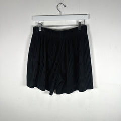 Issey Miyake Pleat Black Shorts Size S