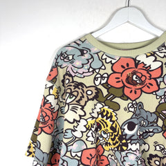 Kenzo Waffle Allover Graphic T-Shirt