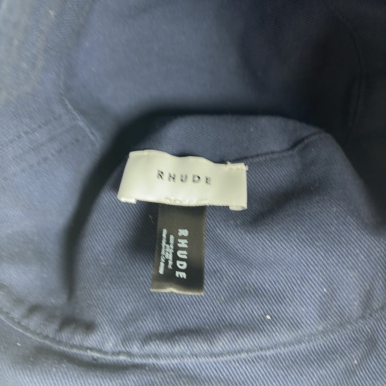 Rhude Spell Out Logo Bucket Hat