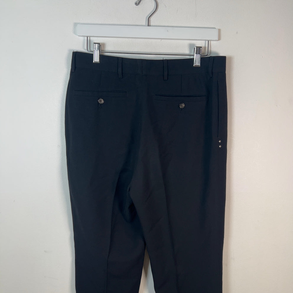 Rick Owens FW20 Performa Boucle Wool Slacks