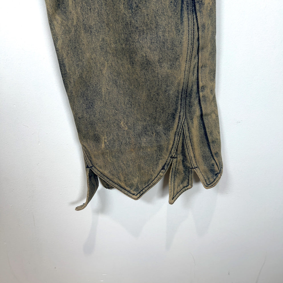 Y/Project Tudor Cut Vintage Beige Jeans