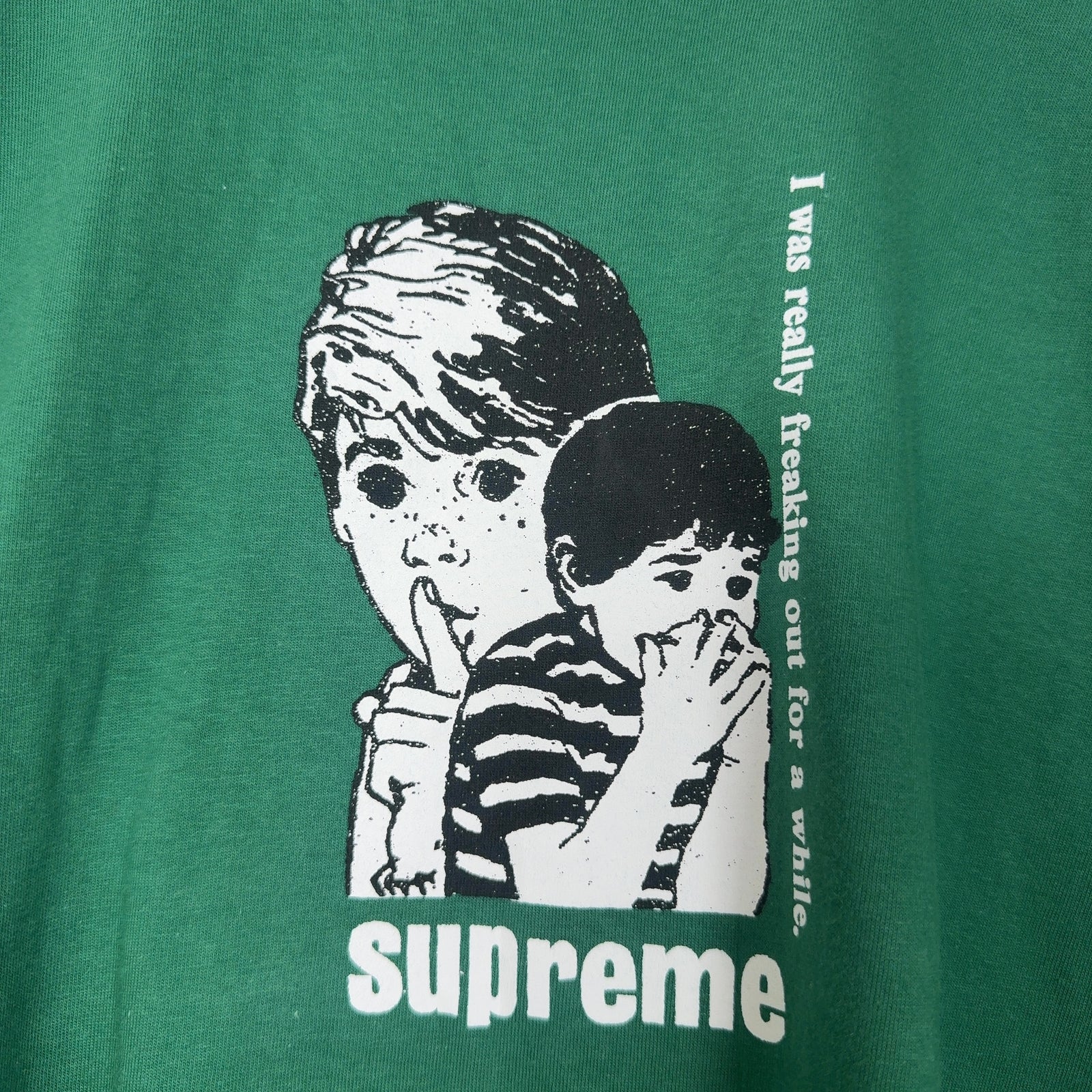 Supreme 'Freaking Out' Graphic T-Shirt