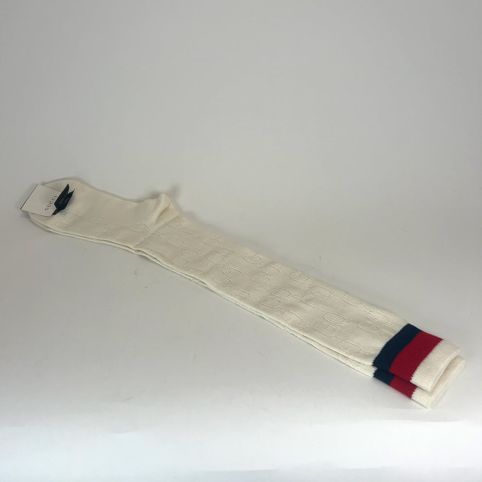 Gucci Striped Monogram Socks
