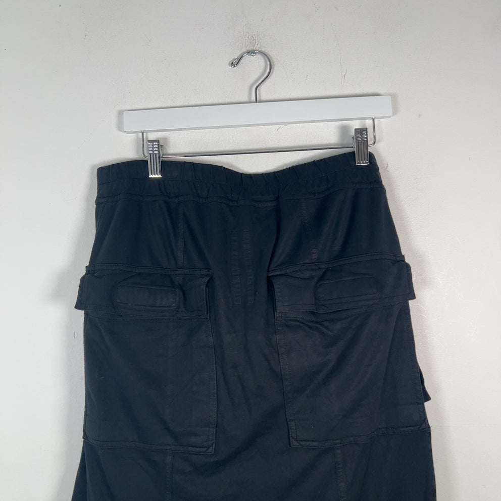 Rick Owens DRKSHDW Memphis Cut Cotton Drawstring Sweatpants
