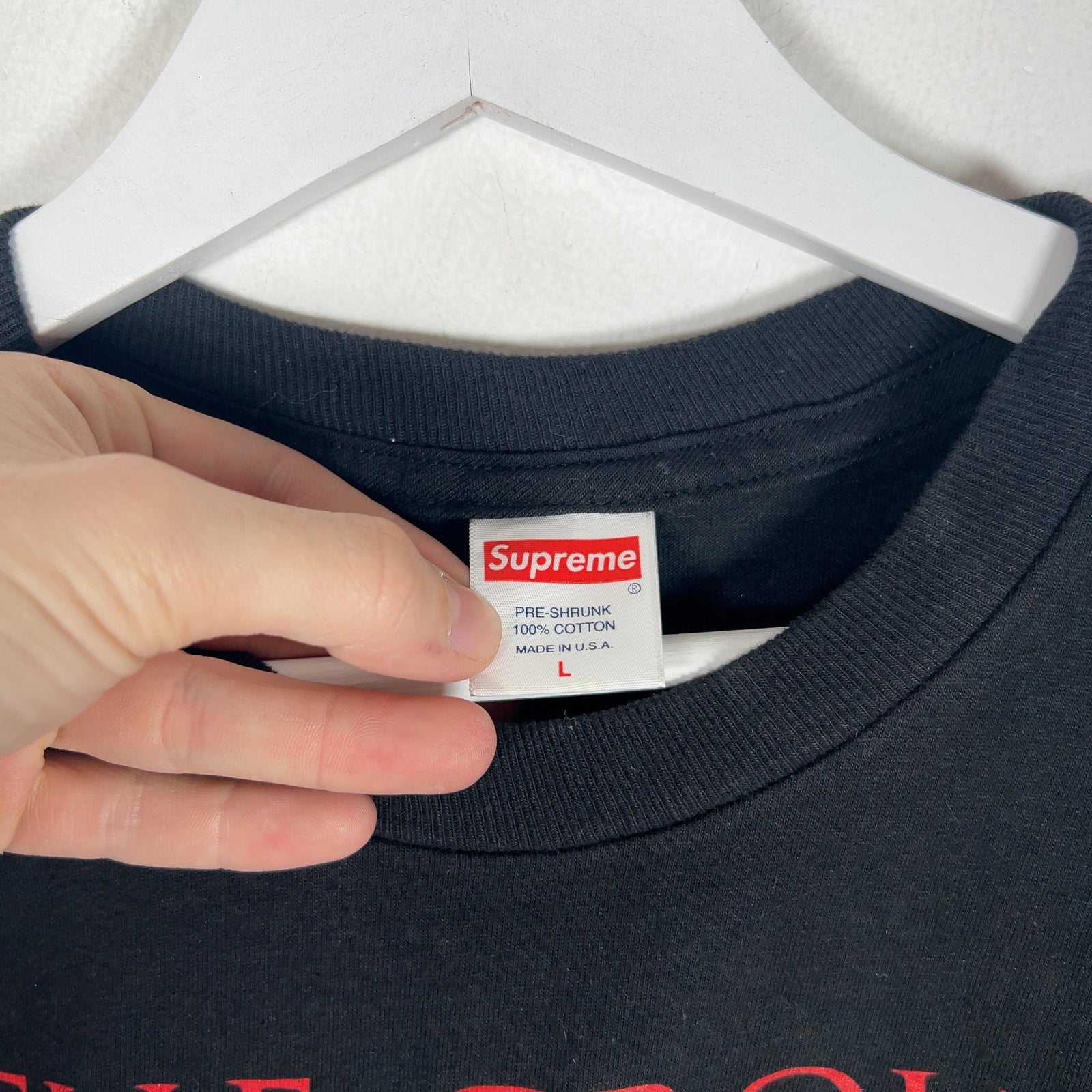 Supreme The Crow Graphic T-Shirt