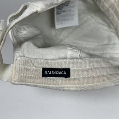Balenciaga Icon BB Logo Distressed Hat