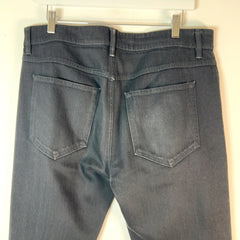 The Row Straight Leg Black Jeans