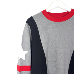 Givenchy SS17 Embroidered Star Patch Sweater