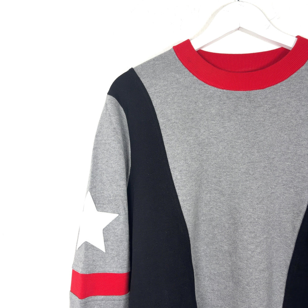 Givenchy SS17 Embroidered Star Patch Sweater
