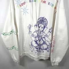Siberia Hills Himalayas Tattoo Graphic Hoodie