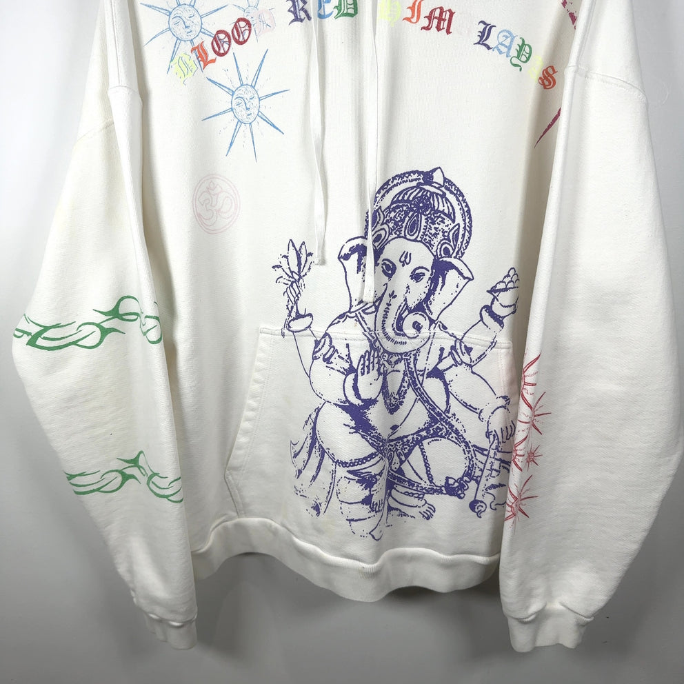 Siberia Hills Himalayas Tattoo Graphic Hoodie