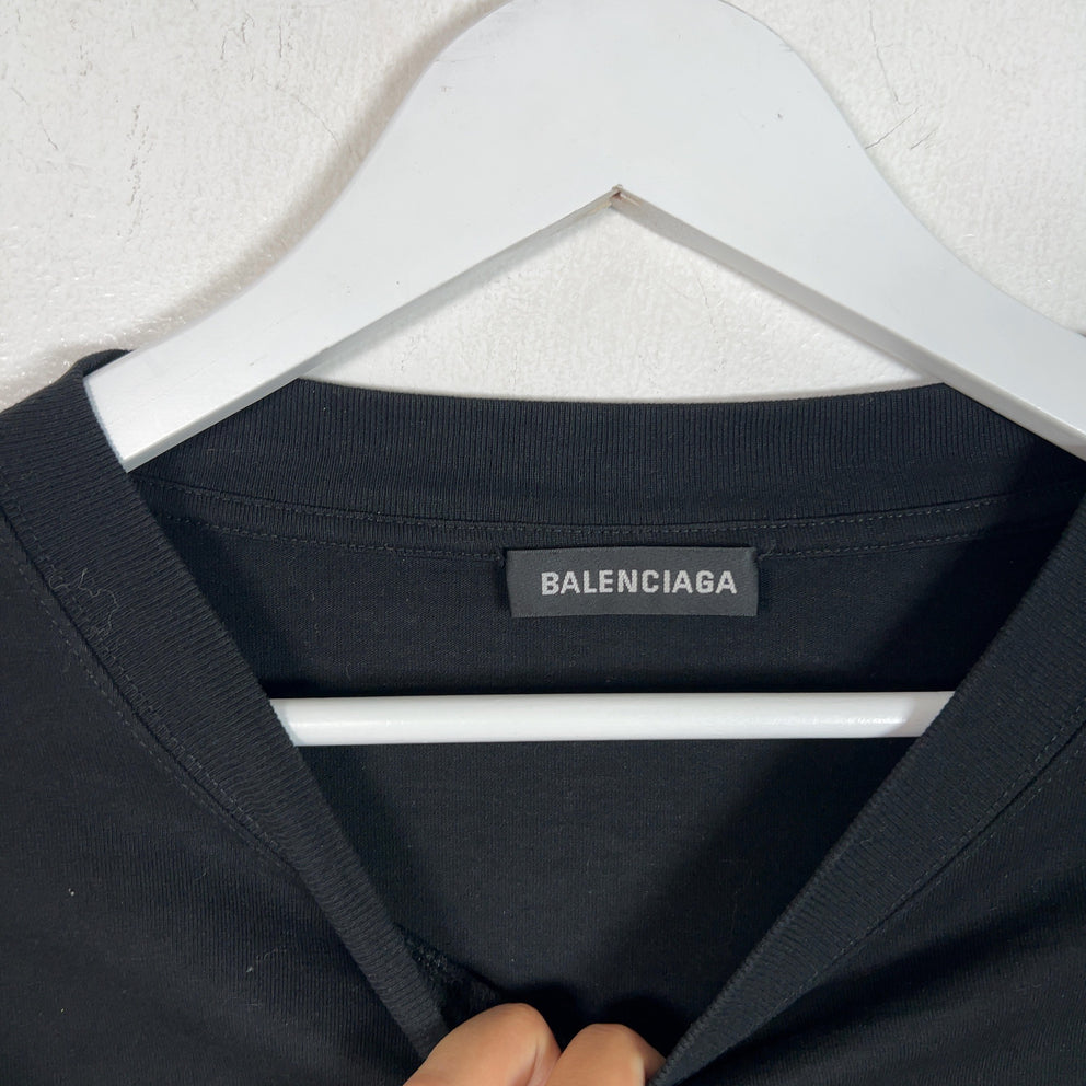 Balenciaga Rose Short Sleeve T-Shirt