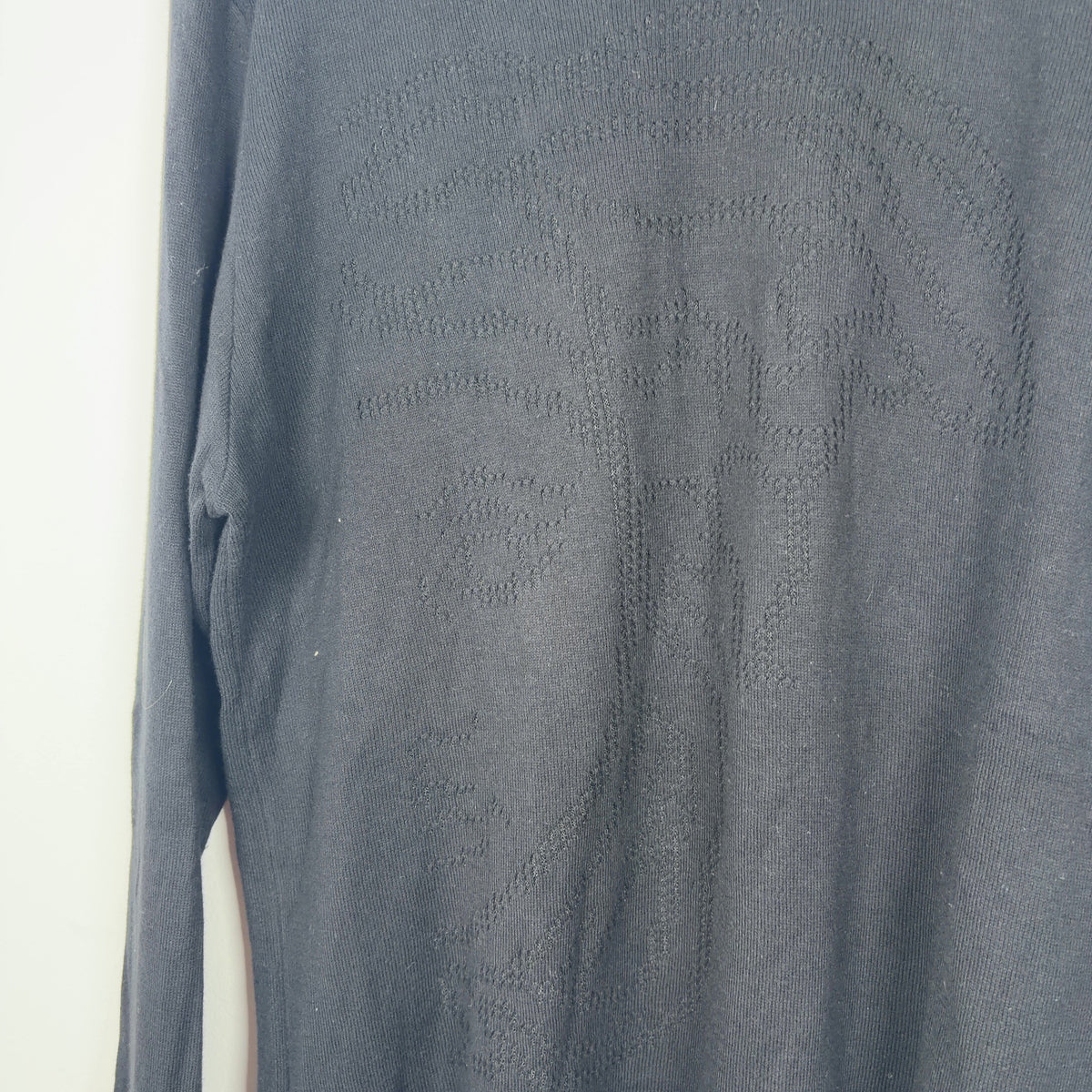 Versace Woven Chest Logo Sweater
