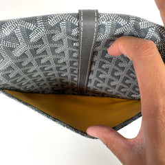Goyard Grey Belvedere II PM Messenger Bag