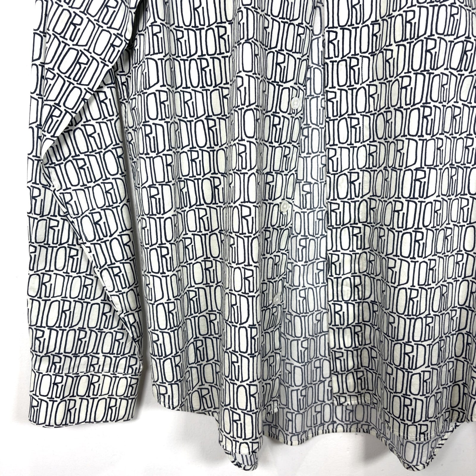 Dior All-Over Print Button-Up Shirt