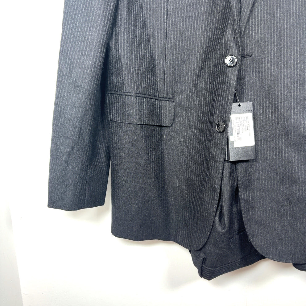 Saint Laurent FW16 Pinstripe Set Two Piece Suit