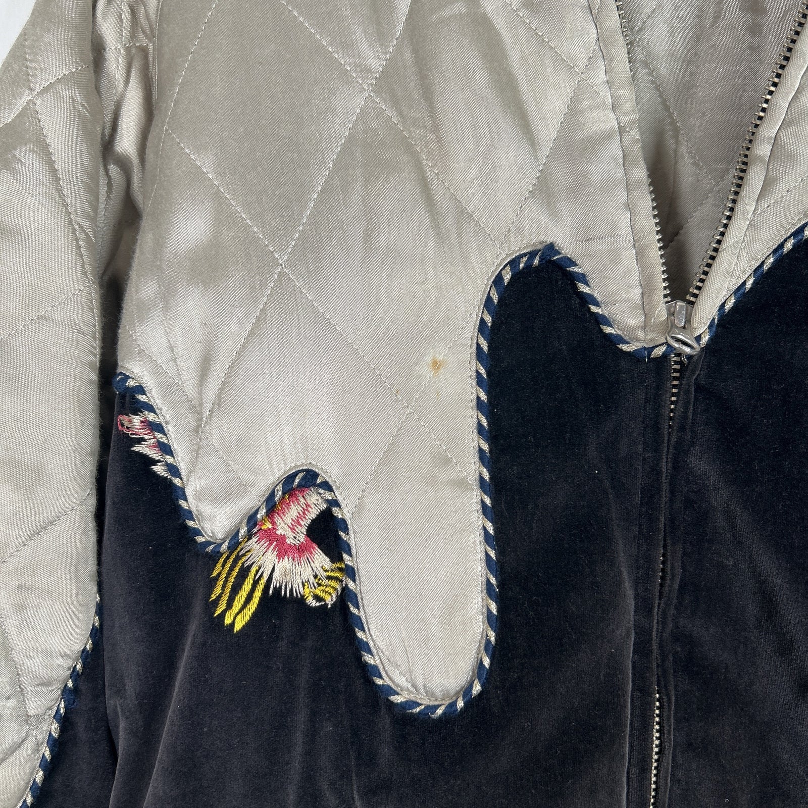 Kapital Toro-Toro Velvet Souvenir Jacket Size 4