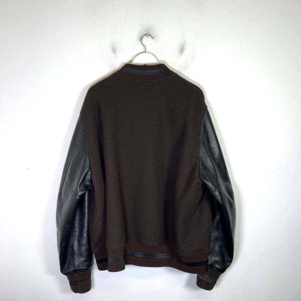 Givenchy 4G Leather Varsity Jacket