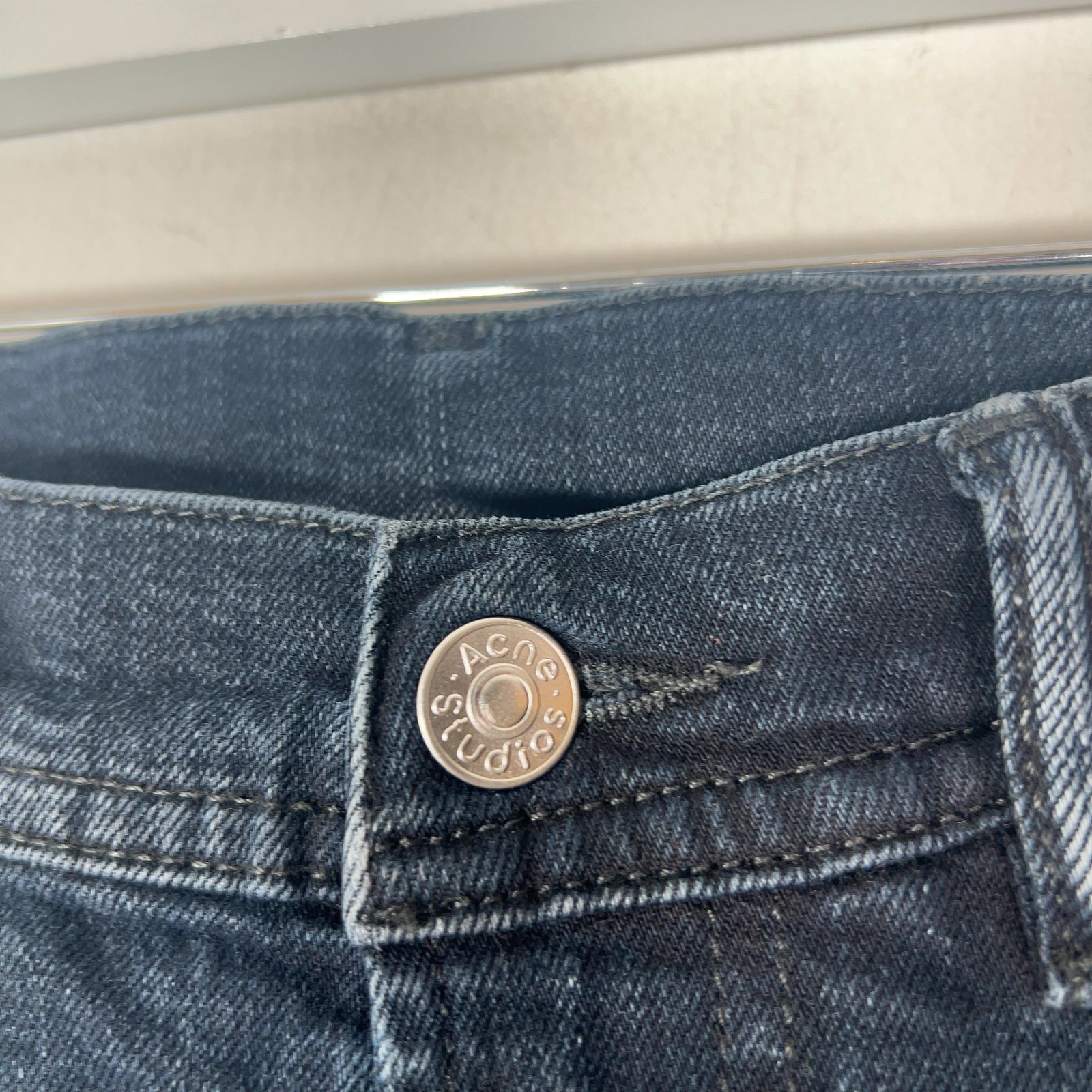 Acne Studios Straight Leg Denim Jeans