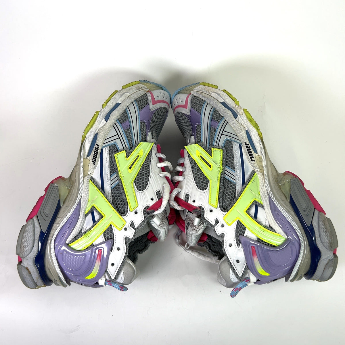 Balenciaga Multicolor Mesh Runner