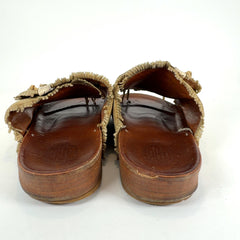Visvim Suede Christo Shaman Fringed Sandals