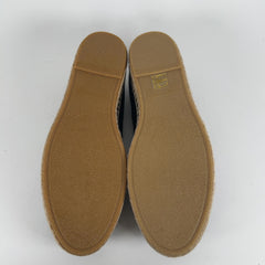 Saint Laurent 'YSL' Stitched Logo Espadrilles