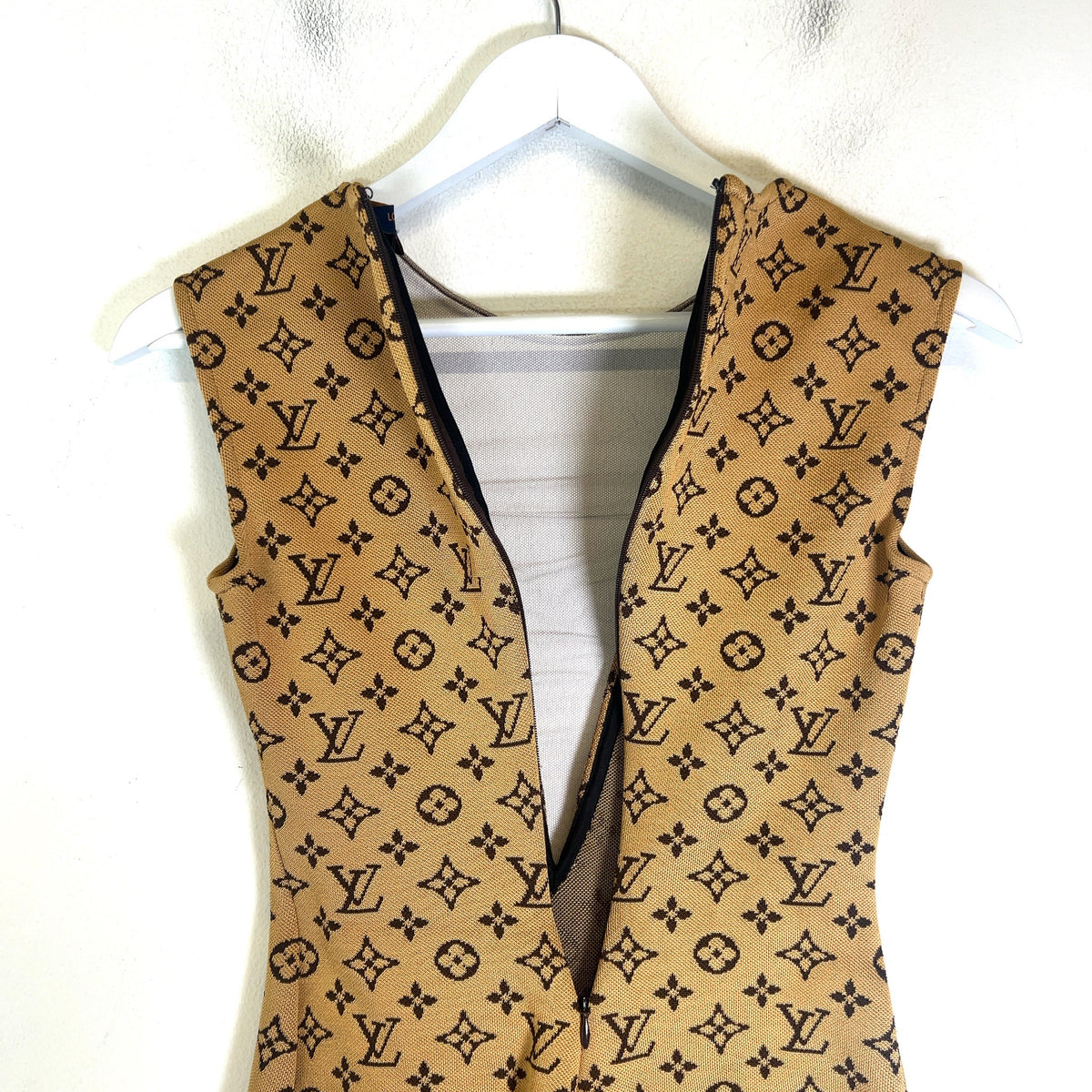 Louis Vuitton SS24 Monogram Jacquard Knit Bodysuit