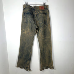 Y/Project Tudor Cut Vintage Beige Jeans