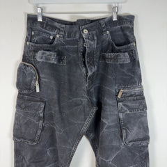 Off-White Cargo Distressed Effect Cargo Pants