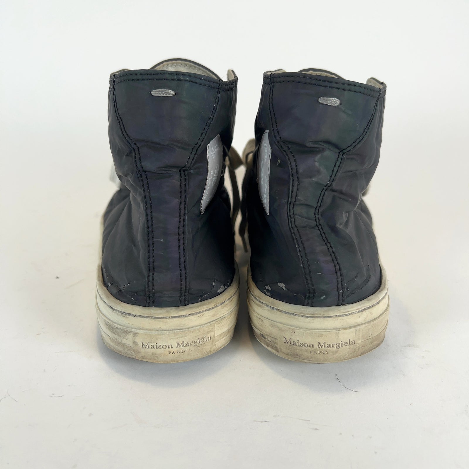 Maison Margiela Iridescent Hightop Sneakers