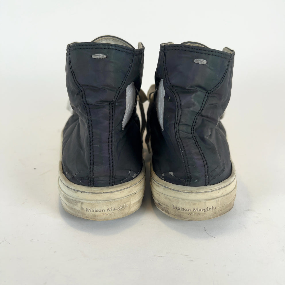 Maison Margiela Iridescent Hightop Sneakers