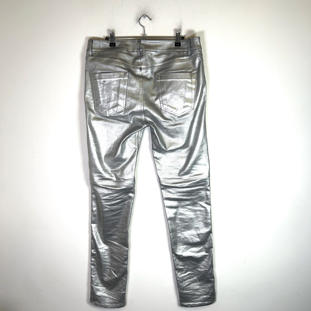 Rick Owens DRKSHDW Aluminum Nagakin Jeans