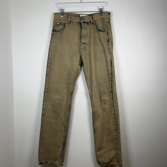 Ferragamo Acid-Wash Denim Jeans