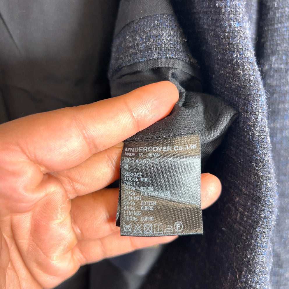 Undercover FW17 Layered Wool Chester Coat