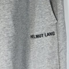 Helmut Lang Spell-Out Logo Grey Sweatpants